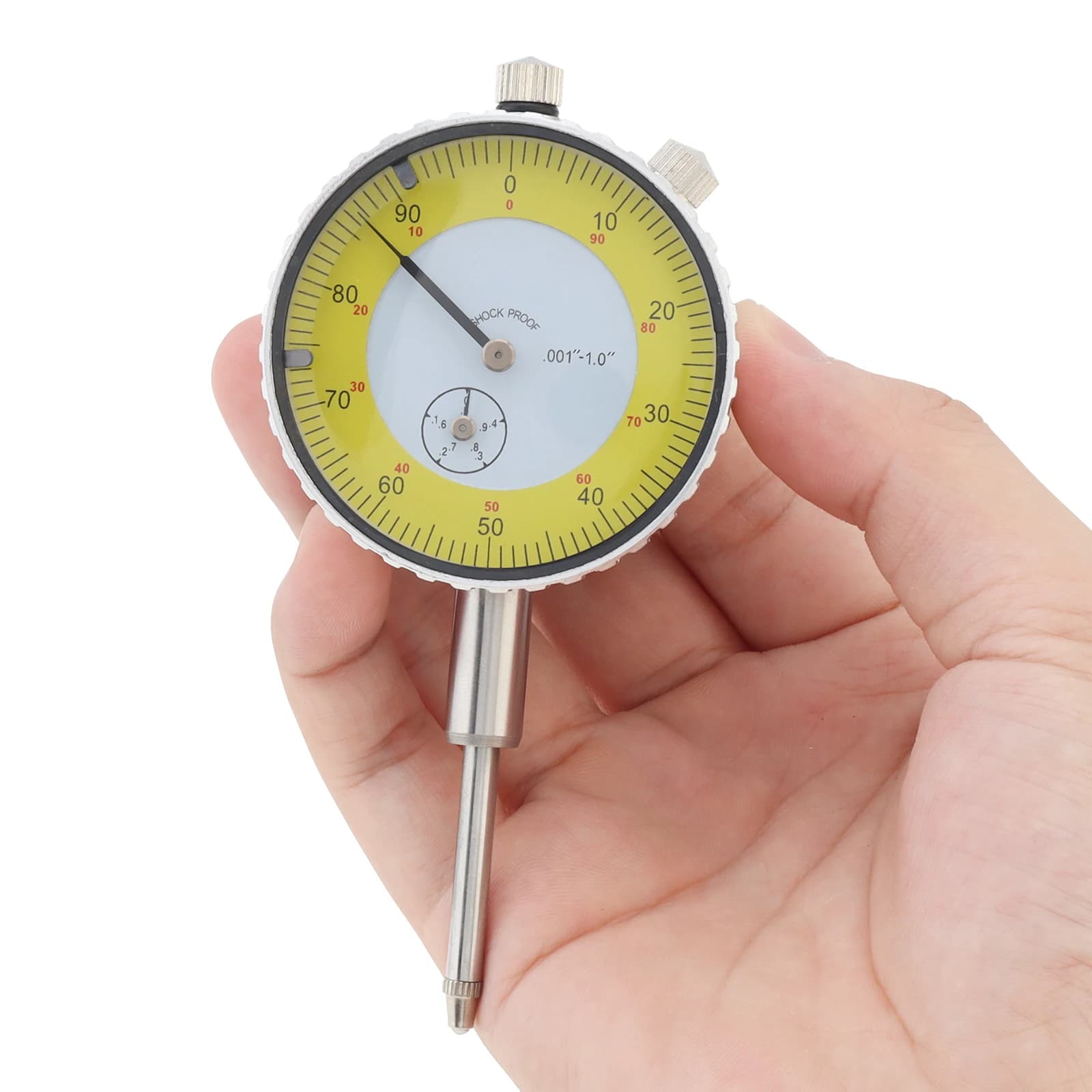 Dial Indicator Gauge Tester Measuring Range 0-1 inch Imperial Scale High Precision Dial Indicator Meter Instrument Tool