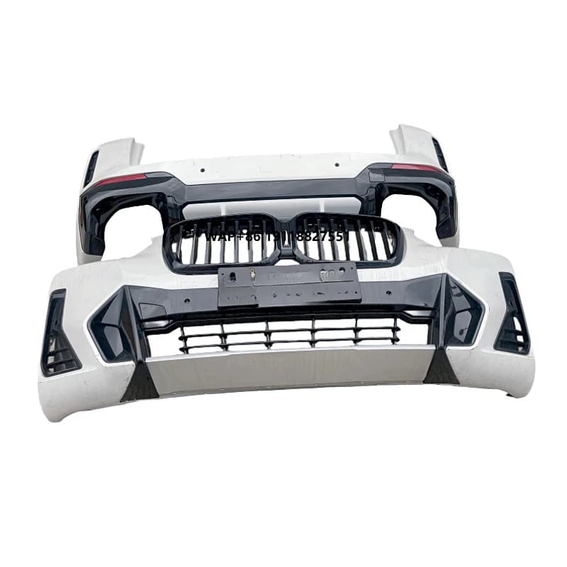 For X3M Car Body Kits Front Bumper Upgrade with Wheel Arches Tips  Condition Plastic Compatible with X3 G01 G08