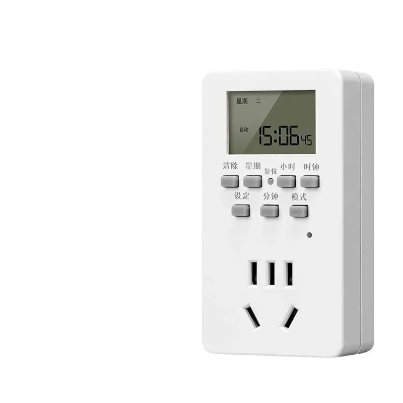 Timing socket Timer switch controller Automatic power off Intelligent timing control Fish tank Electric vehicle timing socket