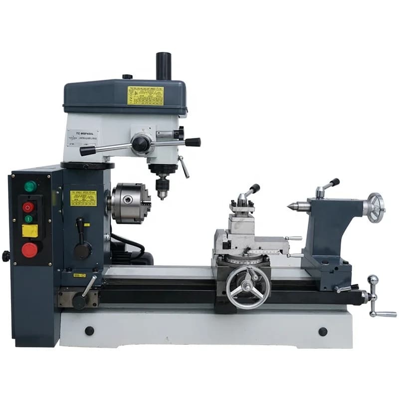 Portable Horizontal Medium Duty Mini Lathe Milling Machine with Drill Bit Combination Easy Operation Quality Assurance