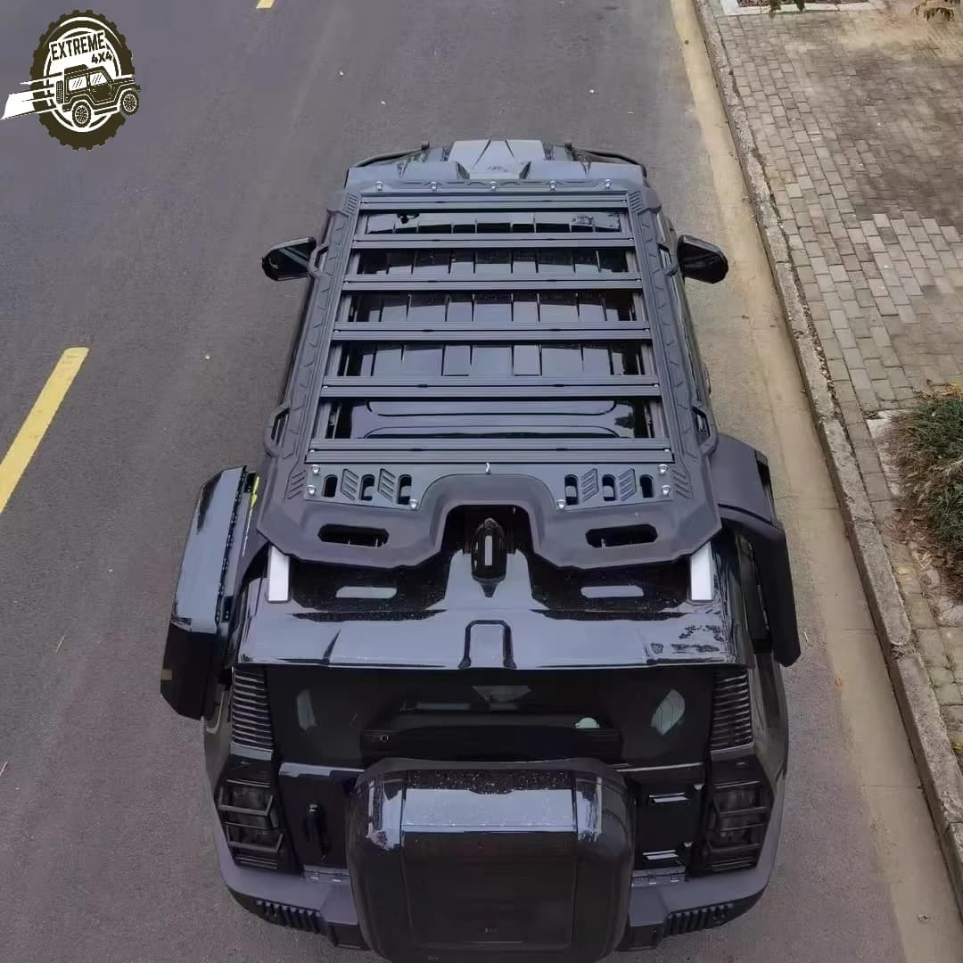 Jetour All Models Car Roof Rack with Thickened Aluminum Alloy Easy Installation No Damage 100kg Capacity Enhanced Stability