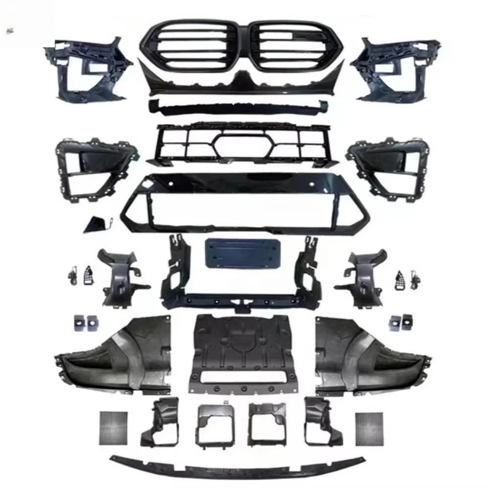For  High Quality Body Kit 2024 X6 G06 Lci to X6M F96 Lci Front Bumper Grille & Side Exhaust Cut-Outs