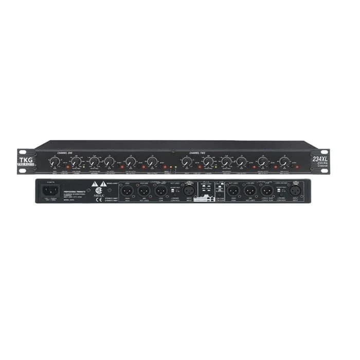 234XL Karaoke Dj Sound    o Sound System for Stage Pe  ormance Professional Dsp Crossover pa Speaker Crossover