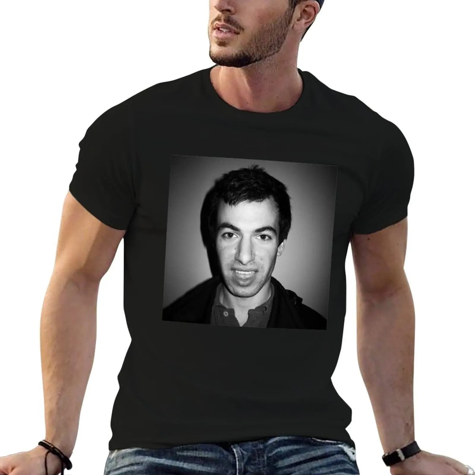 Nathan Fielder. T-Shirt Man t-shirt graphic shirts T-shirts for men cotton