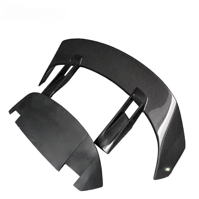 Carbon Wing Rear Spoiler with Fiberglass Base for Scirocco Aspec Style