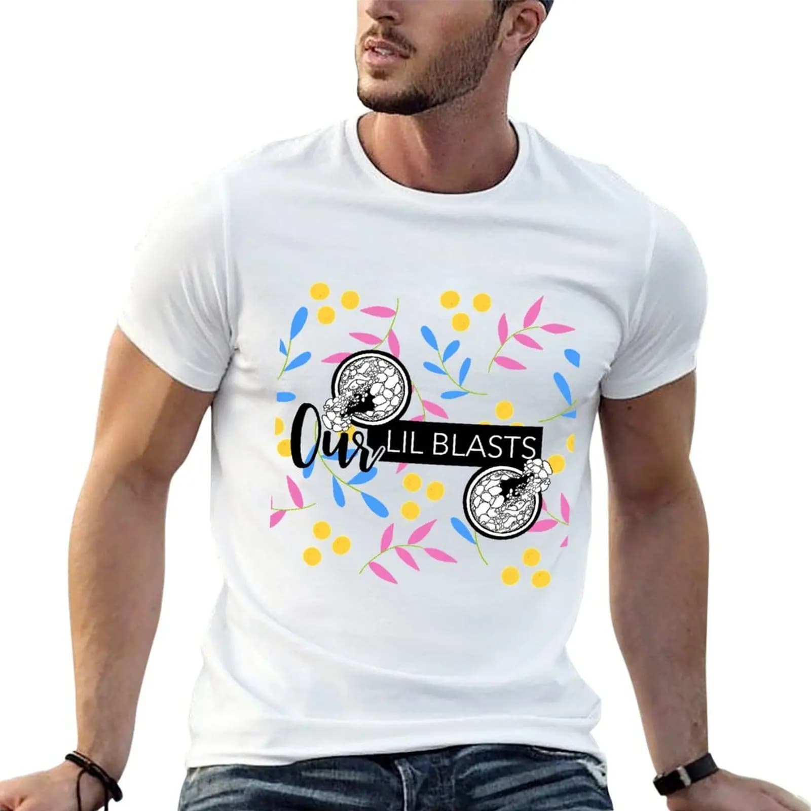 IVF Embryo Our LIL Blastocyst - Boy and/or girl - White Background T-Shirt blue archive kawaii clothes workout shirts for men