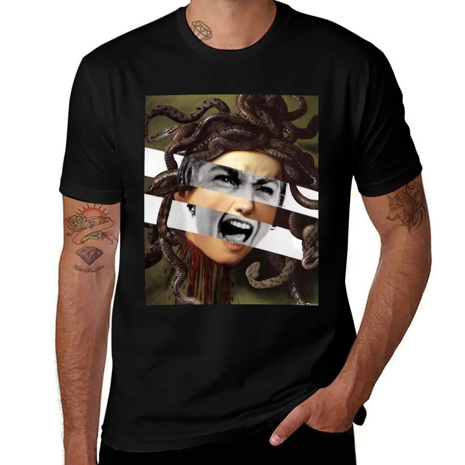 OH GOD, MOTHER! - Pop Retro Collage, Mashup, Pop Art Wall Decoration T-Shirt Lightweight Casual Summer T-Shirt