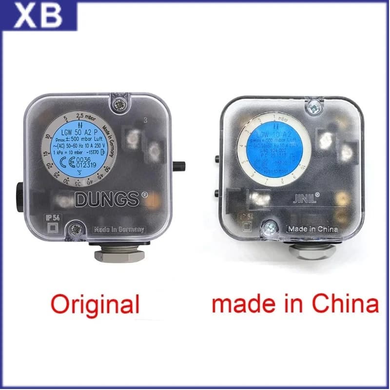 LGW3A2 LGW10A2 LGW50A2 LGW150A2 Air Pressure Switch Gas Pressure Switch Combustion Machine Accessories