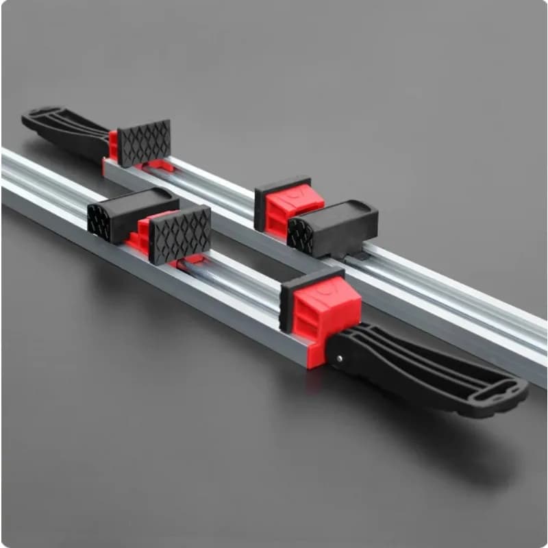 Saw Platform Backer Plate, Cutting Machine Large‑Plate Clip, Guide Ruler