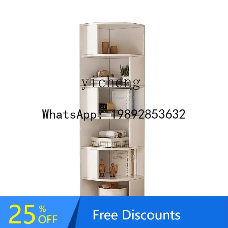 Locker Corner Shelf Wall Corner Bookcase Floor Locker Corner Triangle Cabinet