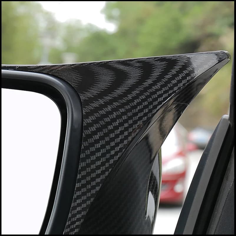 For Nissan JUKE 2015 2016 2017 2018 Door Side Wing Rearview Mirror Cover Cap Sticker Trim Car Styling Auto Accessories