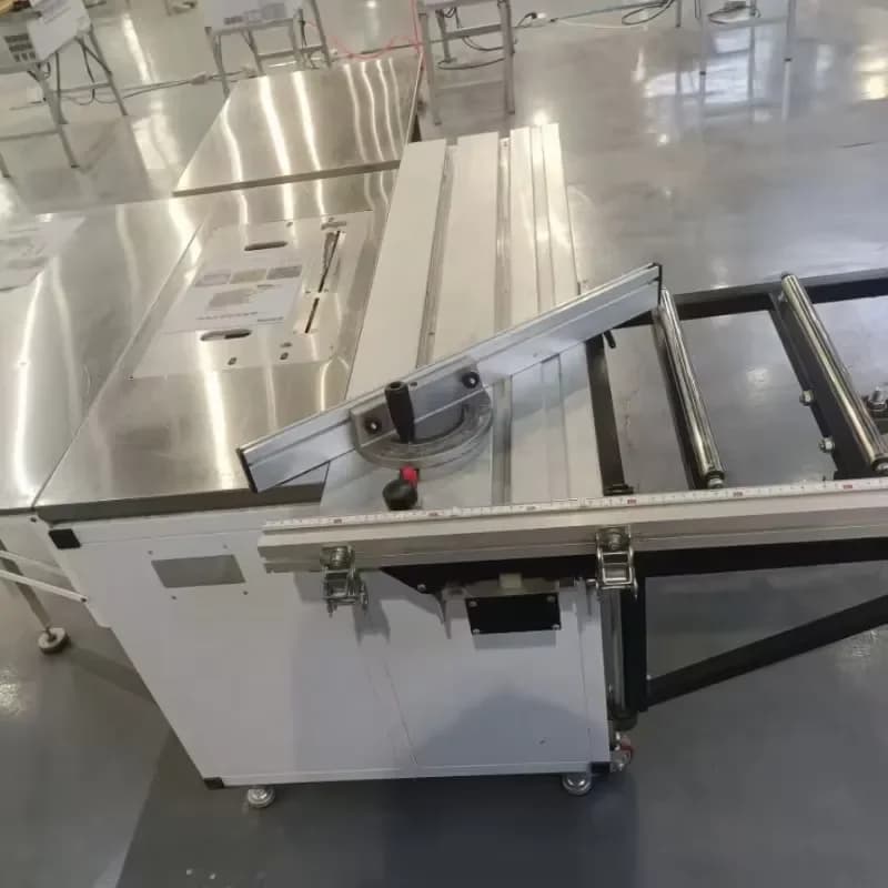 Wood Table Panel Saw 3 in 1 Multifunctional Woodworking Saw Machine Sliding Table Saw with Edge Banding Machine and Router