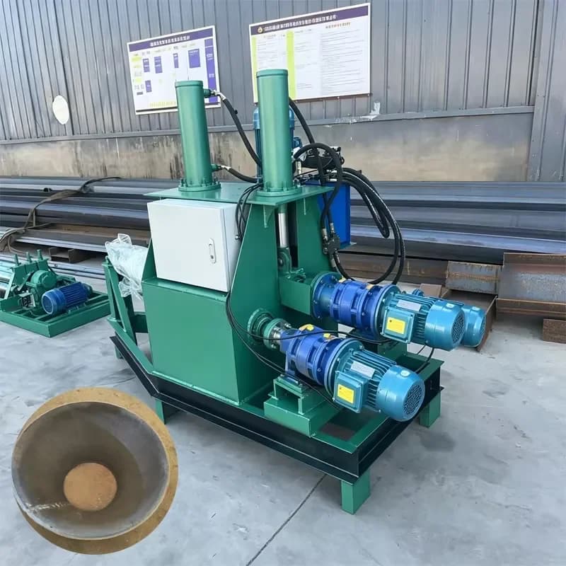 CE Certification Factory Outlet 600mm Working Length Stainless Steel Cone Tube Bending Equipment Efficient 3Roller Conical