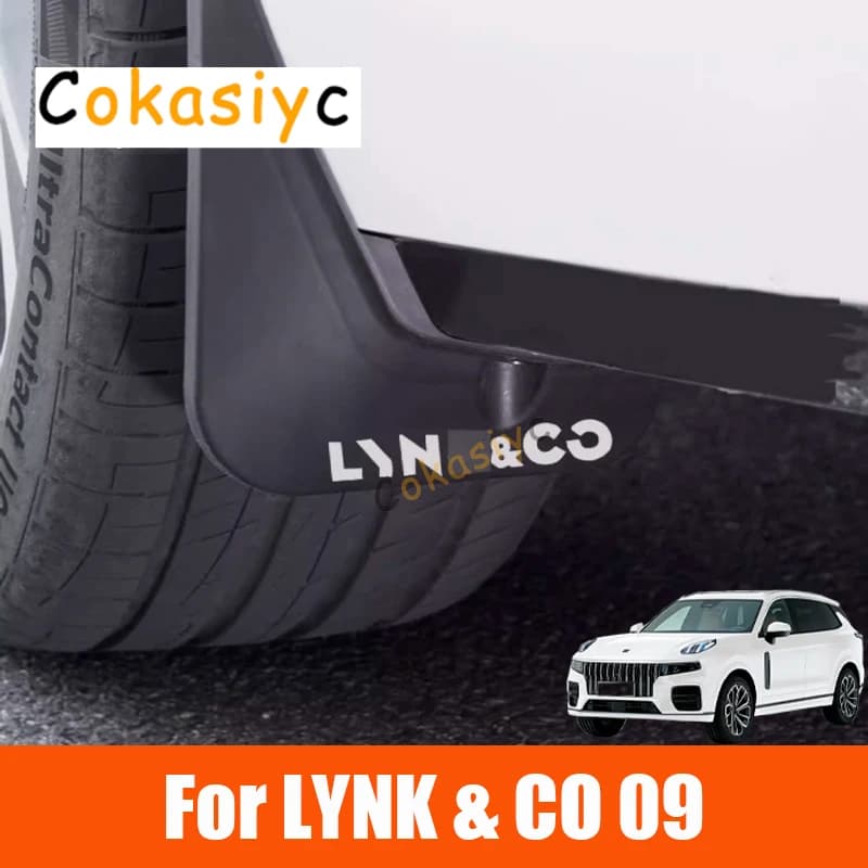 For LYNK CO 09 2023 2024 2025 Car Mud Flaps Mudguards Splash Guards Front Rear Fender Flare Fender Splash Wheels Accessories