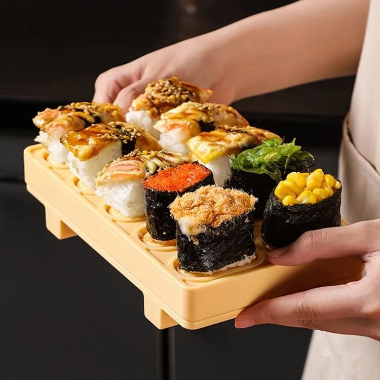 Japanese Sushi Making Tools Onigiri Mold Set Household Rice Cooking Press Model