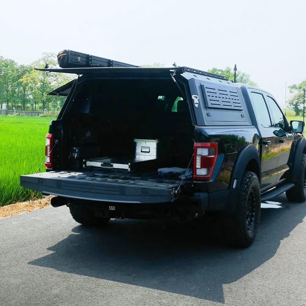 Wholesale Easy Installation Steel & Aluminum Ute Canopy for Ford Ranger for Dmax Pickup Truck Bed Waterproof Hardtop Cover