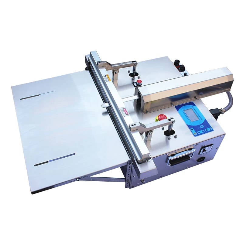 Semi Auto Desktop Vacuum Sealer Mini Food Rice Meat Fish Vacuum Packaging Machine