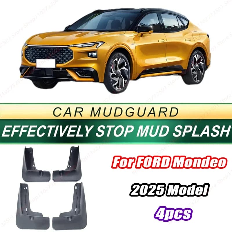 For FORD Mondeo 2025 Model 4PCS Front Rear Mud Flaps Splash Guards Fender Mudguards Auto Accessories