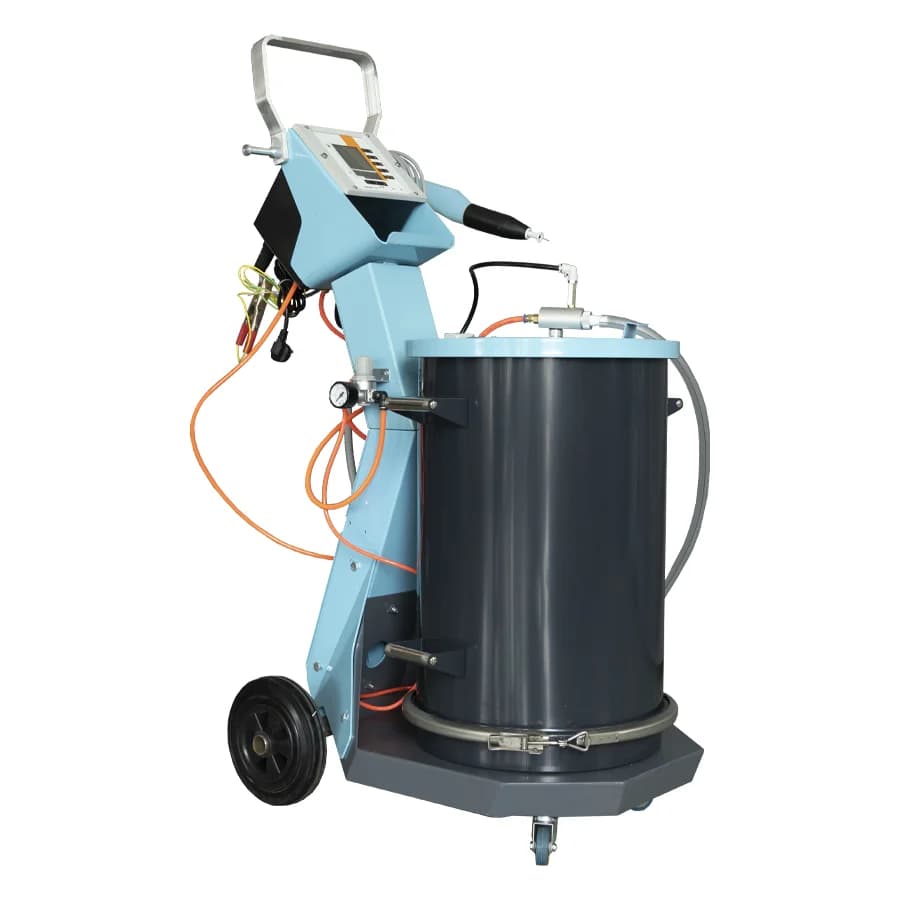 The latest design of powder coating machine automatic spraying machine automobile