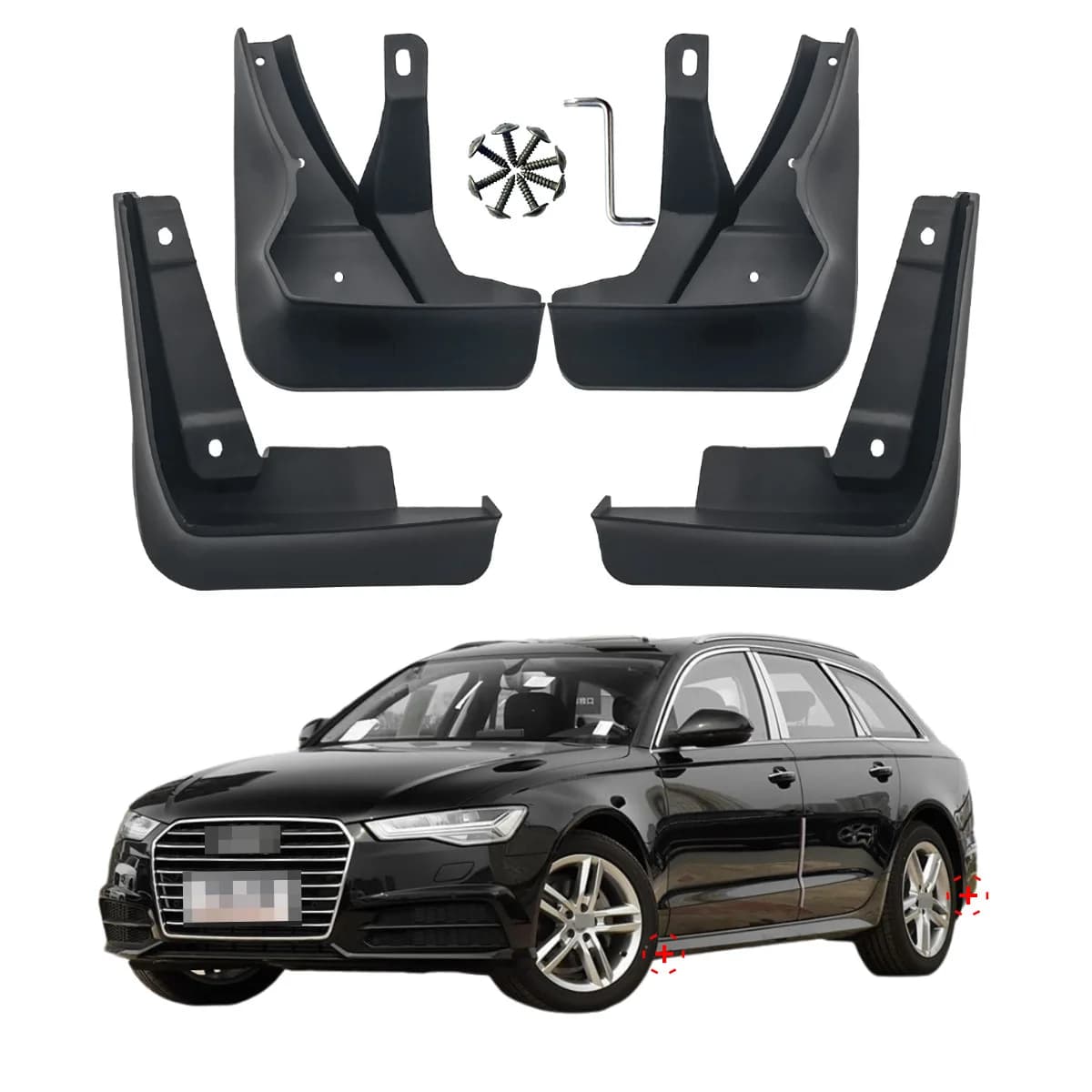 Suitable for 15-18 Audi A6 C7.5 Sports Version Audi A6 S6 C7.5 Sline Fender