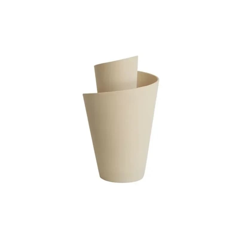 Simple design curled vase ornament living room bedroom entrance flower arrangement ornament