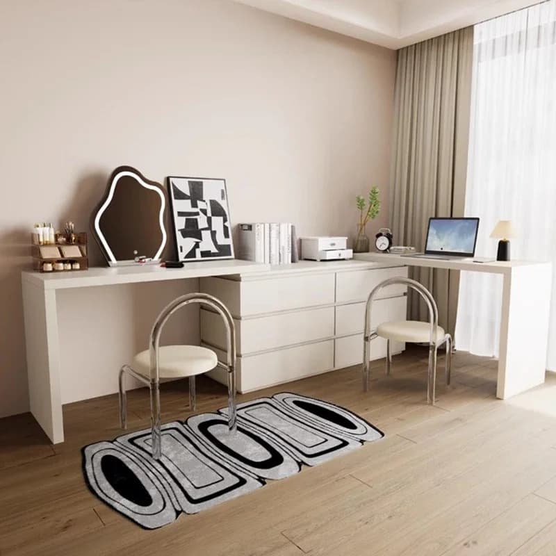 Solid Wood Luxury Dressing Table Bedroom Drawer Storage European Dressing Table Girls Makeup Tocador De Maquillaje Furniture