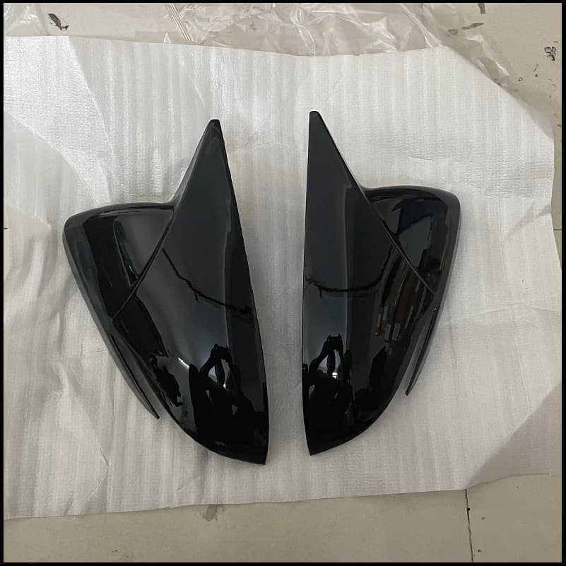 For Hyundai Elantra 2016-2019 Rearview mirror Cover Sticker Trim With Horn Decorative Car Styling Auto Accessories