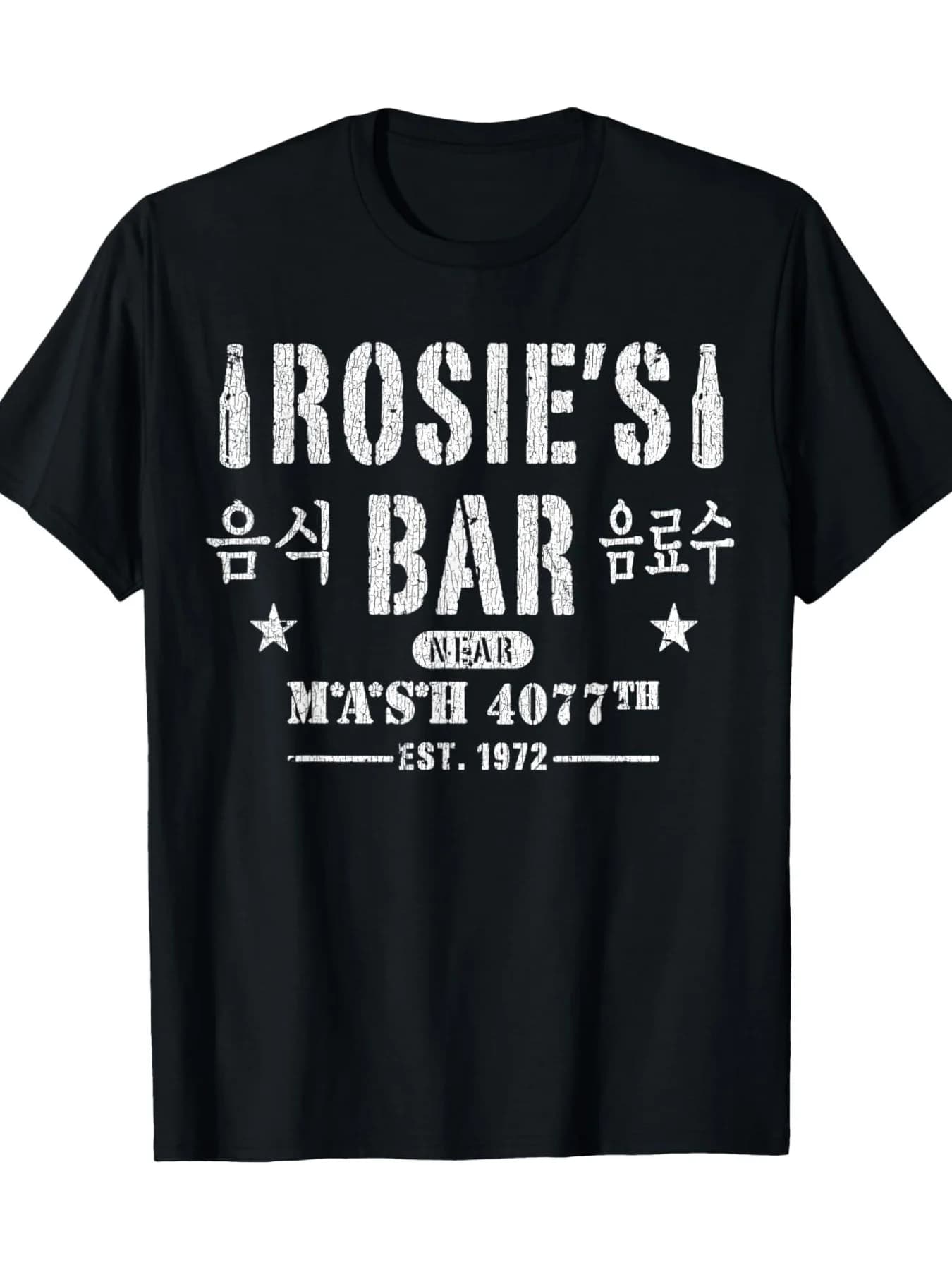MASH 4077th Vintage T-Shirt 100% Cotton O-Neck Short Sleeve Summer Casual Mens T-shirt Streetwear