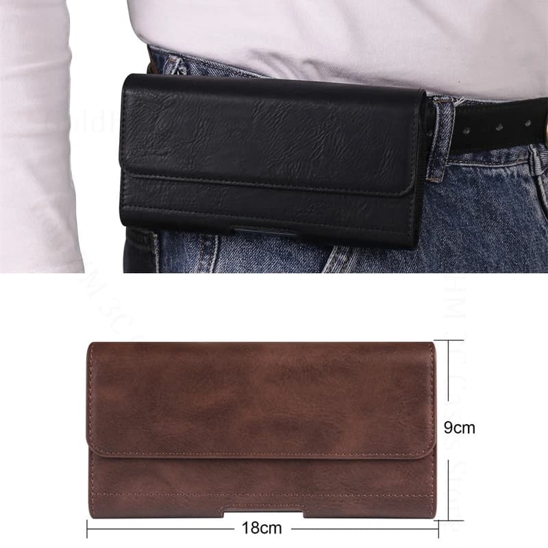 For vivo Y500 Y400 Pro 5G Waist Case Phone Leather Pouch For VIVO Y400 Y300t Y200 GT Y100A Y300 Pro Plus Holster Belt Bag Cover