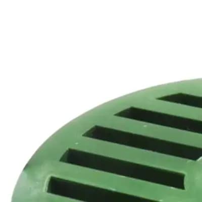 4-Pack 4 Inch Round Drain Cover for Outdoor Drainage Fittings Supporting Runoff Management on For Patios and Lawns