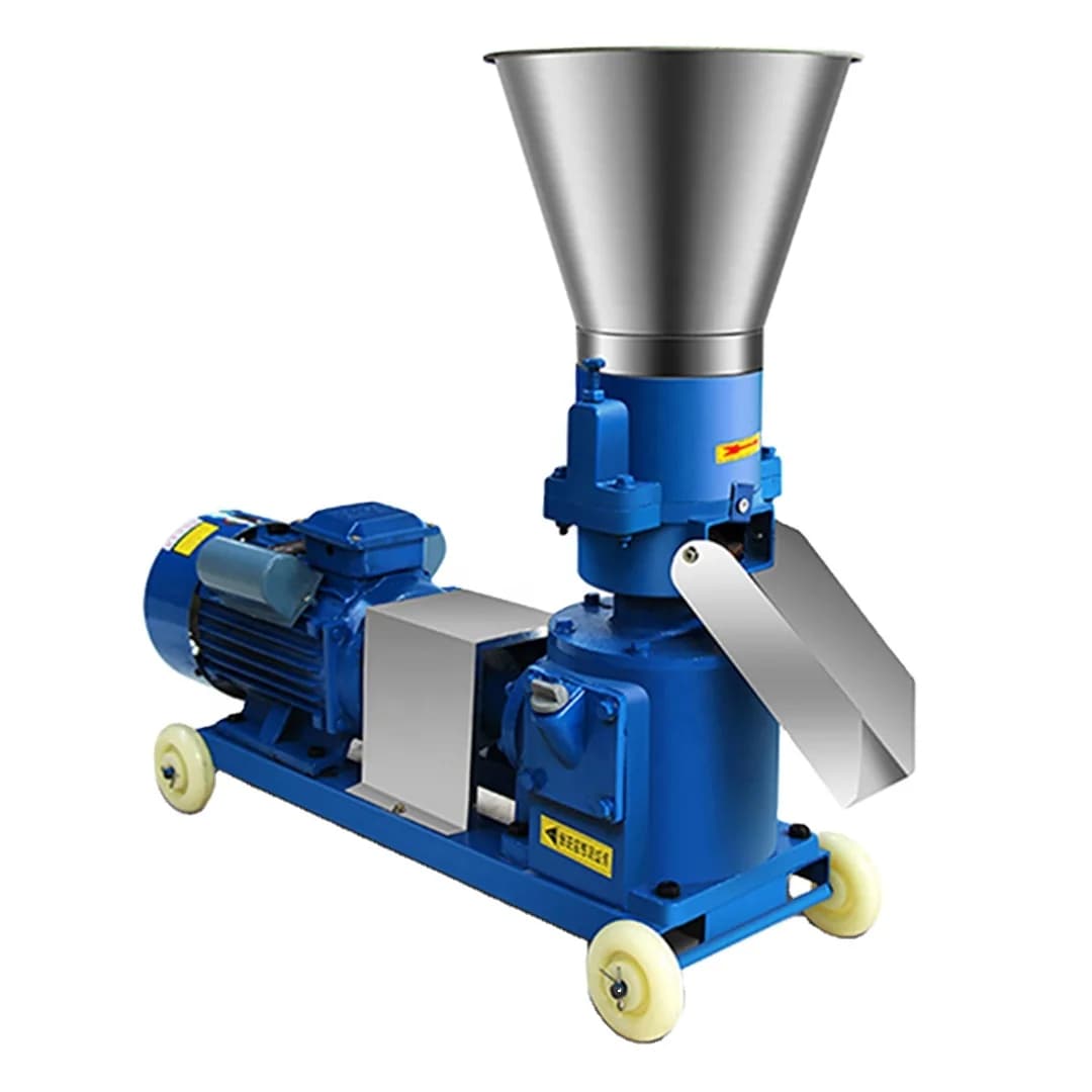 200kg/h Small Poultry Feed Equipment Animal Feed Processing Machine Mini Rabbit Sheep Chicken Animal Feed Pellet Mill Pelletizer