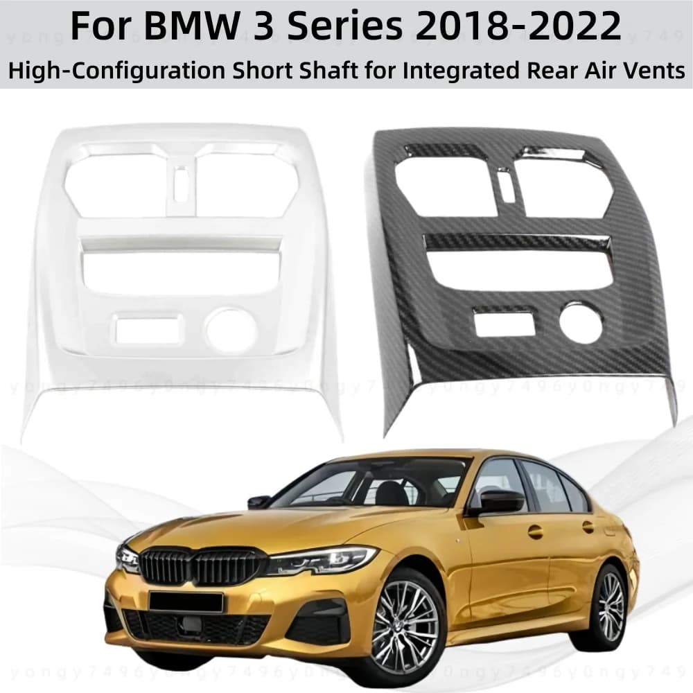 High-Configuration Short Shaft For Integrated Rear Air Vents For Window Lifte For BMW 3 Series 2018-2022 Decoration Accessories
