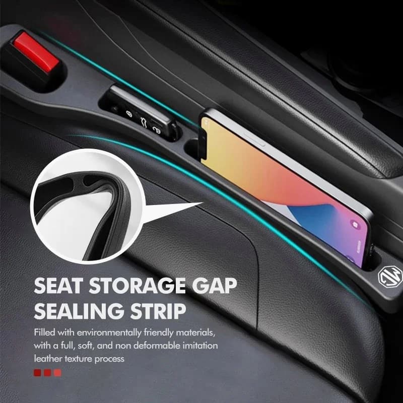 Seat Side Gap Stopper Leak Proof Sealing Strip For MG HS ZS MG6 MG4 EV Mulan, Car Crevice Storage Filler Plug Interior Auto Part