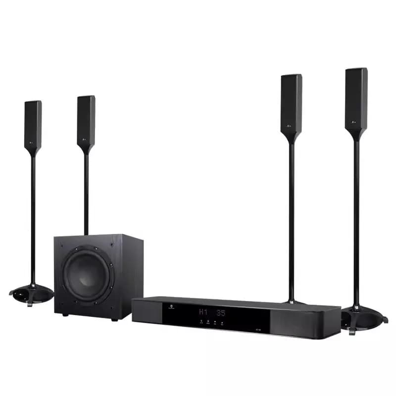 Panoramic Sound 5.1.4 Family Shadow K Kit 5.8G Wireless Surround Speaker