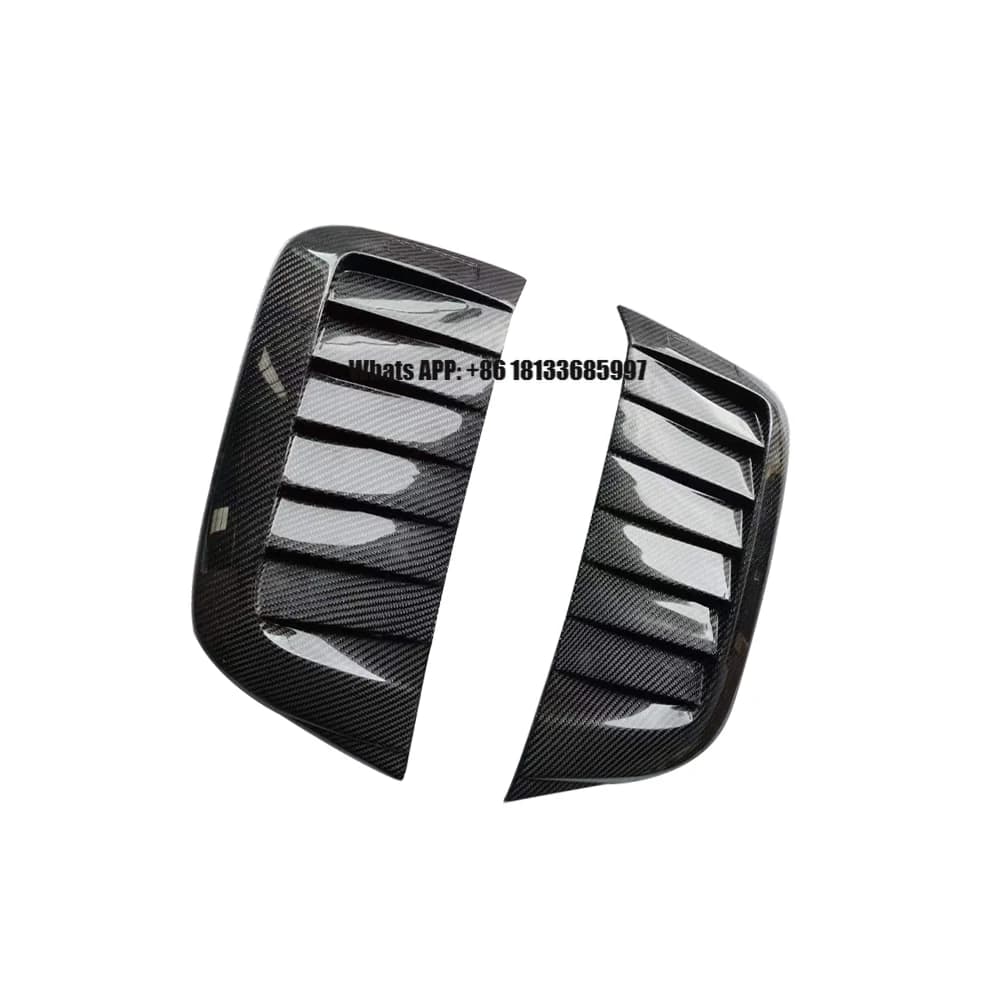 Fit for Land Rover Defender Dry Carbon Fiber Side Fender Vent 2020-2023
