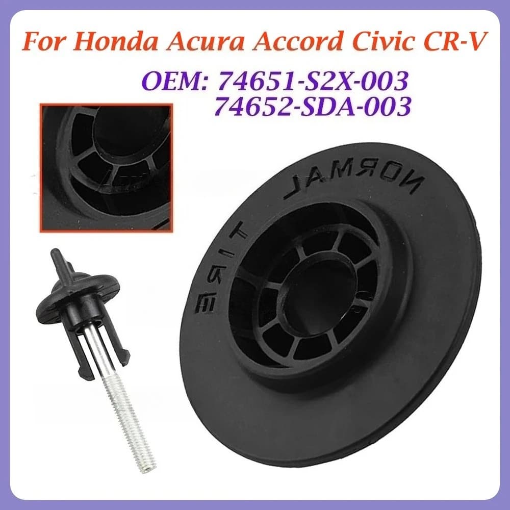 Adaptador de perno 74652-SDA-003 para rueda de neumático de repuesto, Tornillo de montaje 74651-S2X-003 para Honda Acura 2003-20