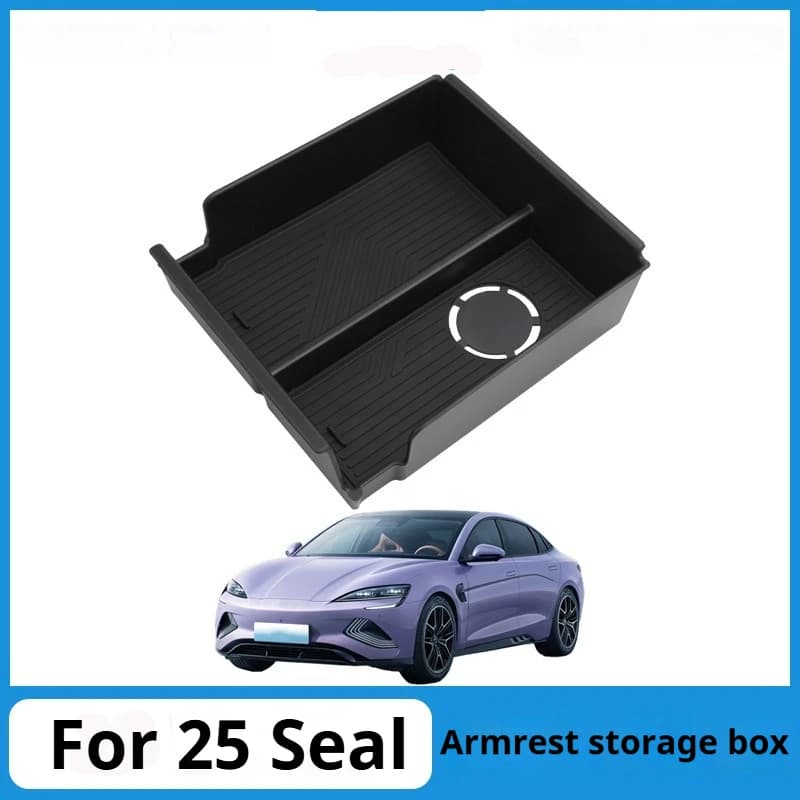 For 2025 BYD Seal central control armrest box storage box storage box storage box car supplies modification storage box