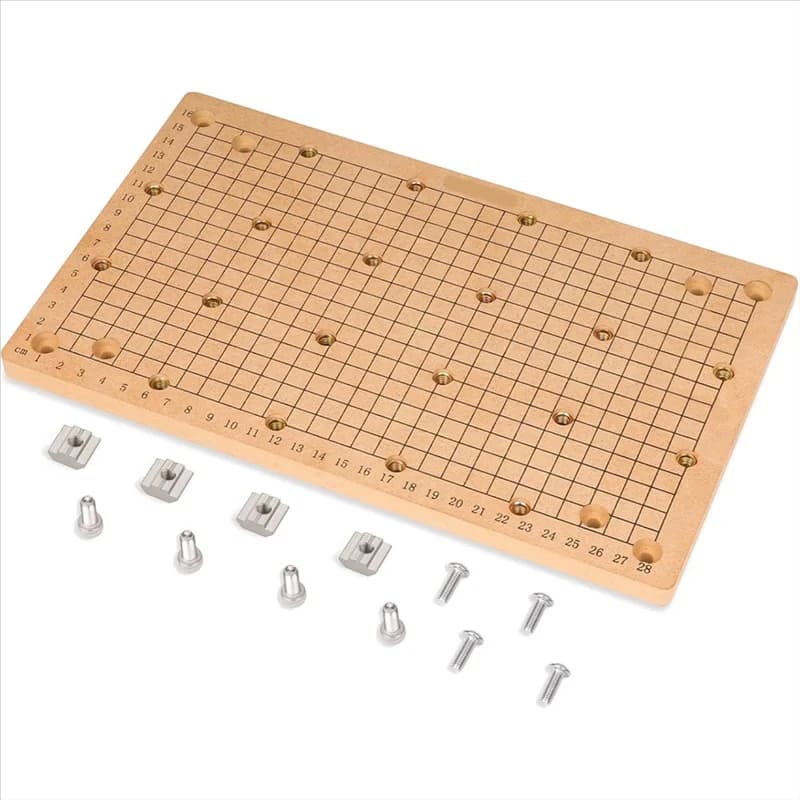 【FAVORITE!】M6 Hole CNC MDF Spoilboard For 3018 CNC Router Machine, 300 X 180 X 12Mm, For 3018 PRO MAX, 6Mm Screws