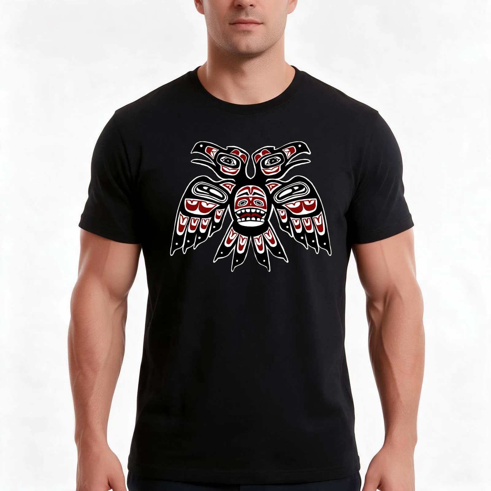 Alaskan Double Eagle T-Shirt, Summer Casual Cotton Tee, Oversized Streetwear Tops, Vintage Graphic Print, Loose Fit Short Sleeve