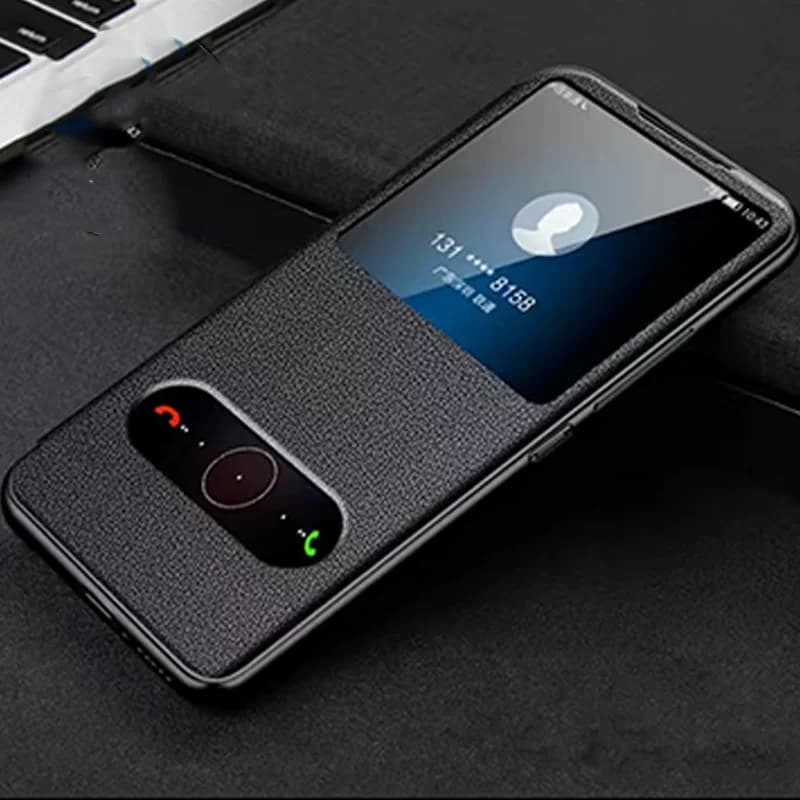 For Honor X8 2022 Case Fashion View Window PU Leather Flip Cover Cases For Honor X8 Phone Case HonorX8 X 8 TFY-LX1 Coque Fundas