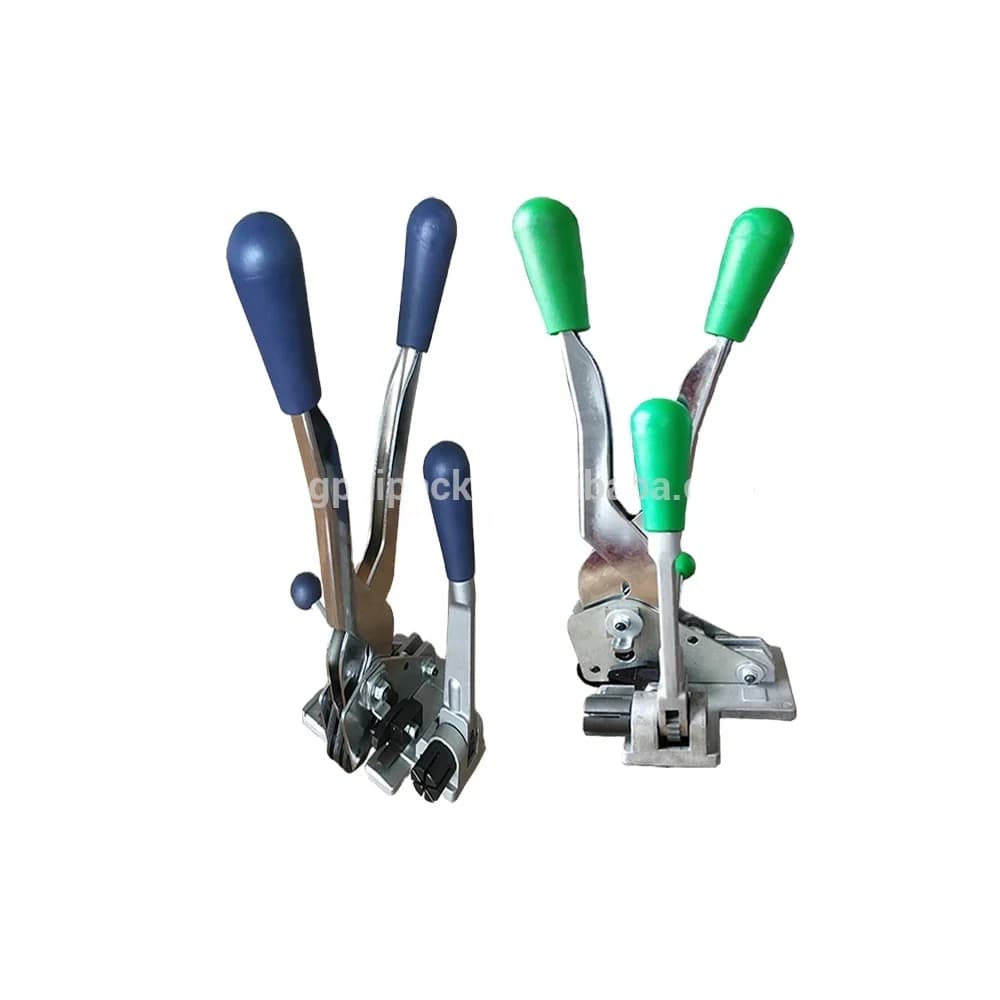 Handheld Tightening Sealing Cutting 13mm 1/2" Manual Plastic PP Combined Strapping Tool