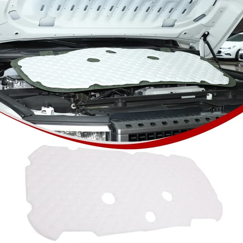 Windsor Cotton Engine Compartment Sound Deadening Foam For 2024+ Toyota Prado LC250  Car Accessories