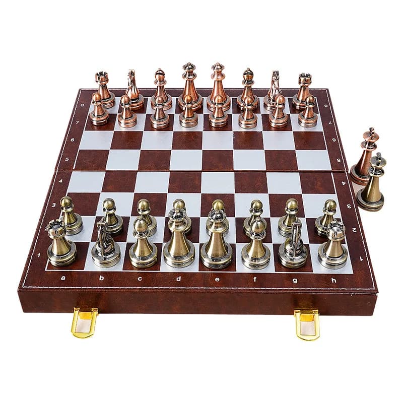 Magnetic  Set Competition Magnetic Portable High-end Folding Chessboard Children's Chess