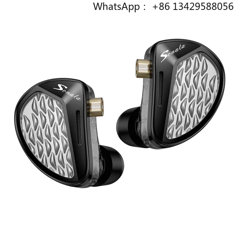 KZ SONATA 28 Balance Armature Tunable Earphone Electronic Crossover Technology 3D-Printed Housing HiFi in Ear Monitor