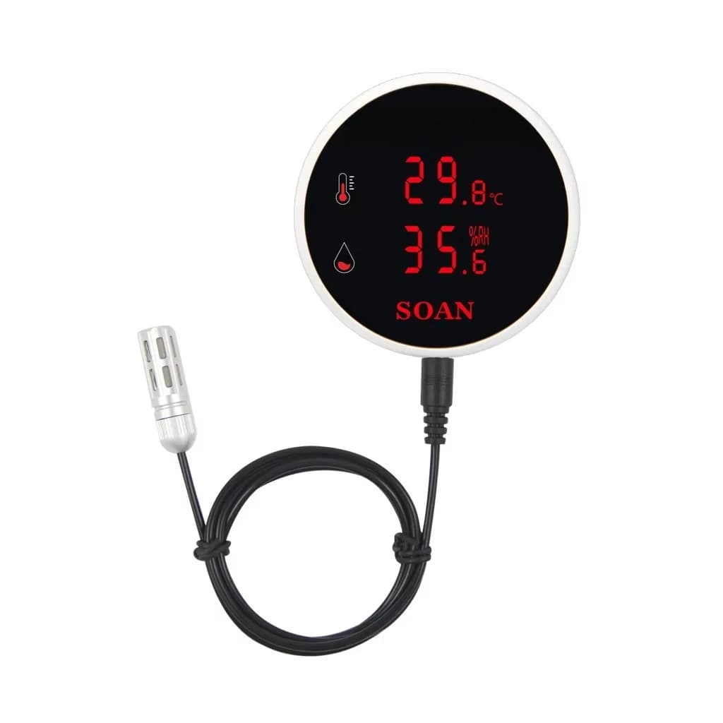 Sensor Wifi High/Low Temperature Humidity Alarms System with Application Notification Wifi Temperature Humidity Sensor