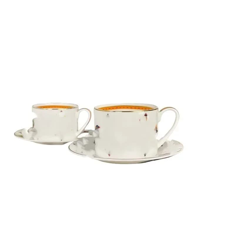 Tea set coffee cup bowl