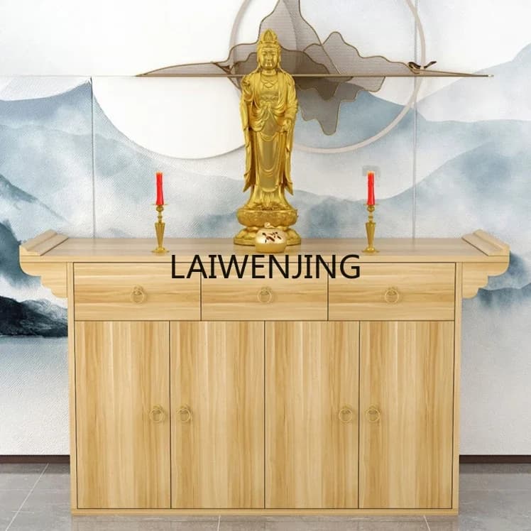 MJY Guanyin Chinese-style Shentai Household God of Wealth New Chinese-style Devotion Platform
