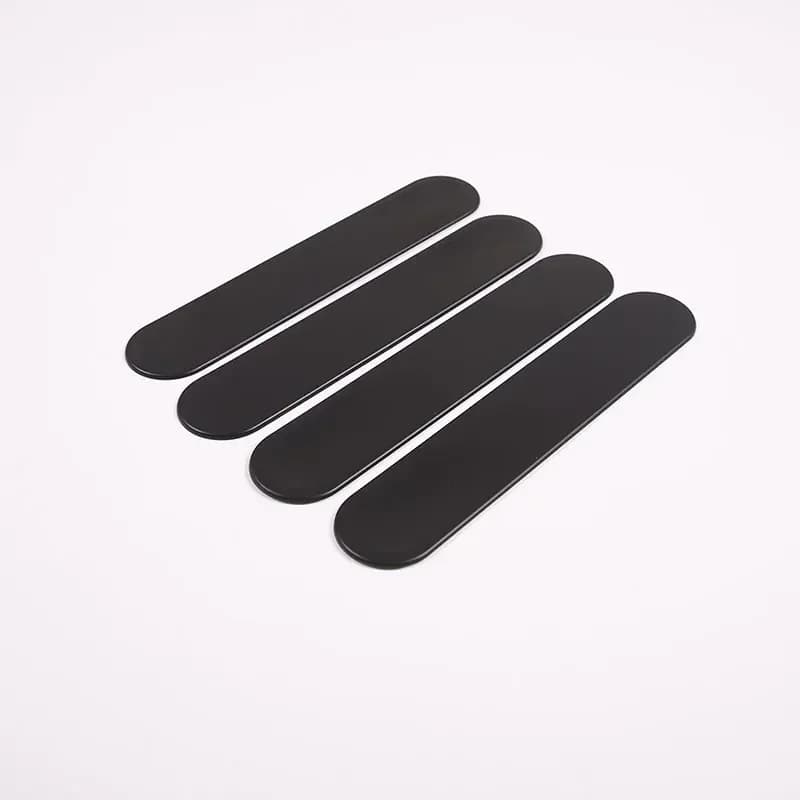 For Rivian R1T R1S 2022-2025 Car Accessories ABS Carbon Fiber Car Outer Handle Protection Cover Trim Sticker