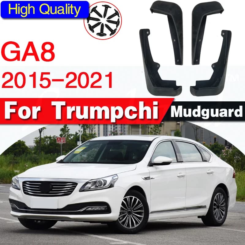 Mudguard For Trumpchi GA8 2015-2021 Mud Flaps Mudguards Splash Guards Car Fender Mudflaps 4Pcs Set 2016 2017 2018 2019 2020