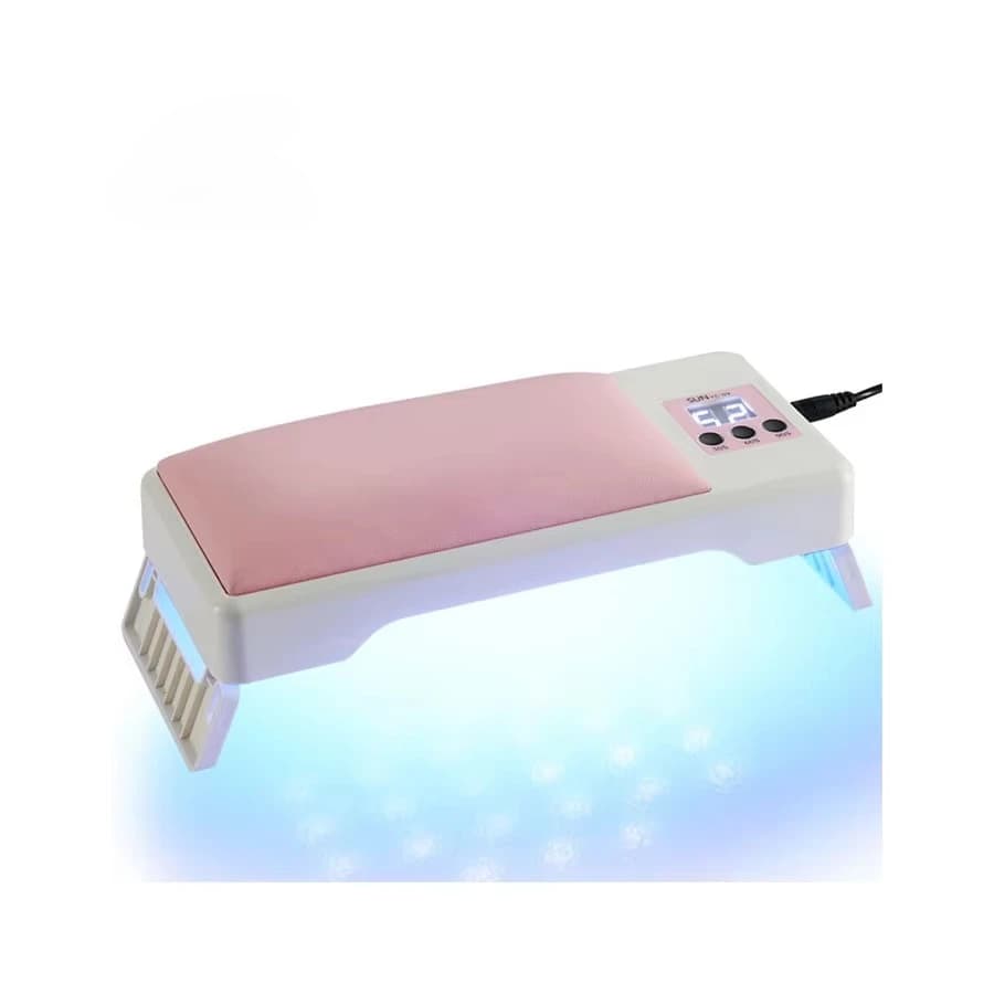 New Design Foldable UV Lamp 72W High Power UV Led Nail Lamp Rechargeable Nail Lamp with Hand Pillow